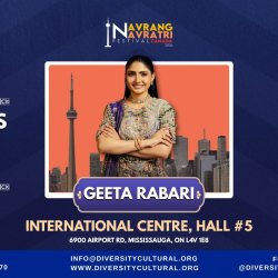 Navrang Navratri Festival Canada 2026 With Geeta Rabari - SUNDAY 6th September, 2026