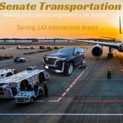 (One Way) ROUND💼TRIP Car Service to✈️LAX Airport (Santa Barbara, Palm Springs, San Diego)