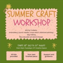 Summer craft workshop