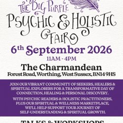WORTHING - The Big Purple Psychic & Holistic Fair
