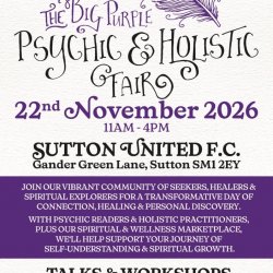 SUTTON - The Big Purple Psychic & Holistic Fair
