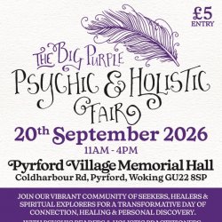 PYRFORD - The Big Purple Psychic & Holistic Fair