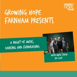Growing Hope Farnham Autumn Fundraiser with 'No Clue'