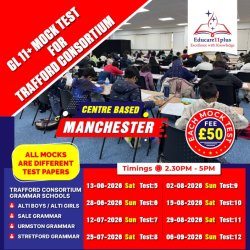 8 CENTRE BASED MOCK TESTS @ MANCHESTER FOR ONLY £240 (13 JUNE 26 TO SEPTEMBER 26)