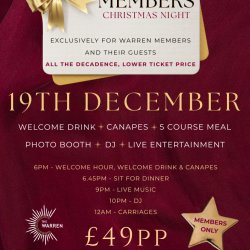 Exclusive Member's Only - Deluxe Christmas Night