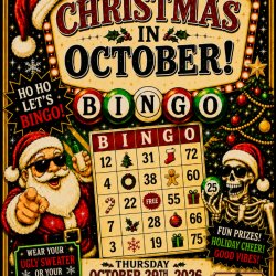 Christmas in October - Pedro Pet Pals Bingo