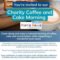 Lazenby's Charity Coffee and Cake Morning