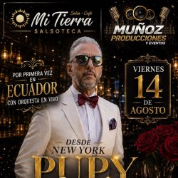 PUPY SANTIAGO "Show Exclusivo" // SALSOTECA MI TIERRA // MUÑOZ PRODUCCIONES
