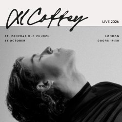al coffey live at st. pancras old church poster