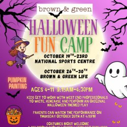 HALLOWEEN FUN CAMP (BROWN & GREEN LIFE)