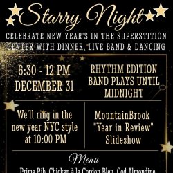 "Starry Night" New Year's Eve Party