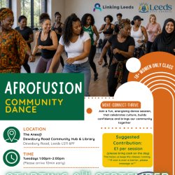 AfroFusion Community Dance – Women's Wellbeing Class