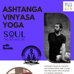 SOUL Yoga: Ashtanga Vinyasa w/  Davide Penazzi