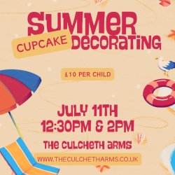 Summer Cupcake Decorating