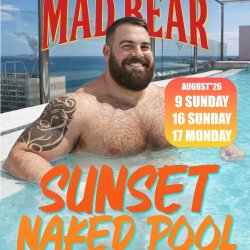 9 AGO - NAKED POOL PARTY - HOTEL RITUAL ROOFTOP  (MADBEAR BEACH)