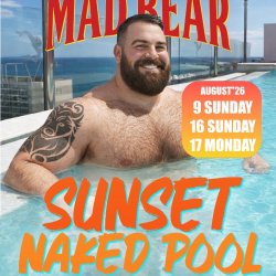 17 AGO - NAKED POOL PARTY - HOTEL RITUAL ROOFTOP  (MADBEAR BEACH)