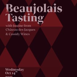 Beaujolais Wine Tasting with Cassidys