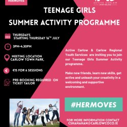 Teenage Girls Summer Activity Programme