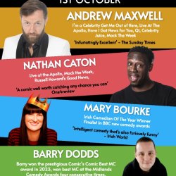 Live Comedy at Chequers Country Inn