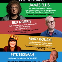Live Comedy at Newnham Village Hall
