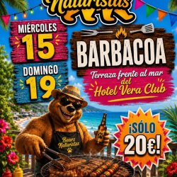 Barbacoa Nudista 15 de Julio - Hotel Vera Playa Club Terraza