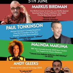 Live Comedy at The Wades Centre