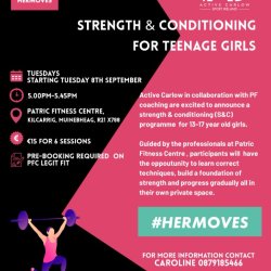 Her Moves- Beginner Strength & Conditioning programme for Teenage girls
