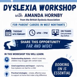 Dyslexia workshop