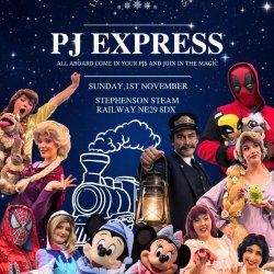 PJ EXPRESS Sunday November 1st - 12:00 Noon Train - Arrive 11:30 AM