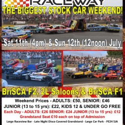2026 JULY UK SPEED WEEKEND 11th and 12th