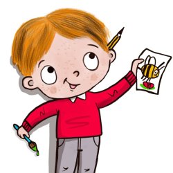 Cartoon Characters with Liz Million at Acomb Explore