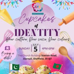 Youth Led Event: Cupcakes of Identity – Your Culture. Your Voice. Your Colours.