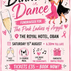 Pink Ladies Dinner Dance - Oban