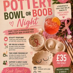Pottery bowl or boob night