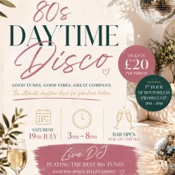 80s Daytime Disco!