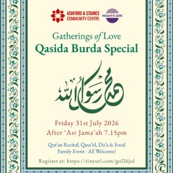 Gatherings of Love - Burdah Recital: July 2026
