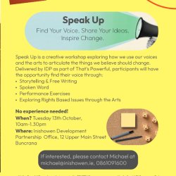 Speak Up: Find Your Voice Through the Arts