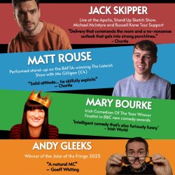 Live Comedy at The Wades Centre