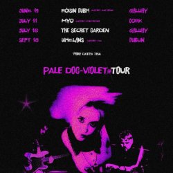 Free Admission: Roo Elizabeth at The Secret Garden, Galway: Pale Dog-Violet Tour