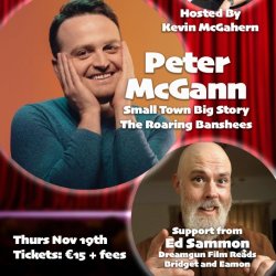 The Comedy Club at Quinn's | Peter McGann w/ Ed Sammon