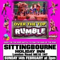 Rumble Wrestling  comes to Sittingbourne for 2027 Rumble