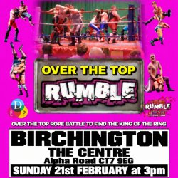 Rumble Wrestling 2027 Tour Comes to Birchington