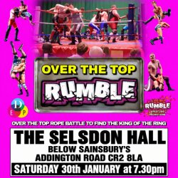 Rumble Wrestling  Comes to Croydon with the 2027 RUMBLE