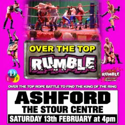 Ashford's BIGGEST ever Wresting show - 16ft Cage Match