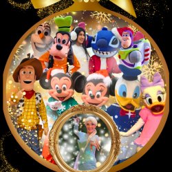 Disney Inspired Christmas Ball