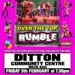 Rumble Wrestling returns to Ditton for the 2027 Rumble