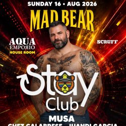 STAY CLUB - MADBEAR BEACH 2026 - 16/08