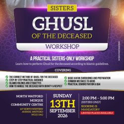 Sisters’ Ghusl Workshop
