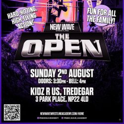 The New Wave Open 3: Live in Tredegar!
