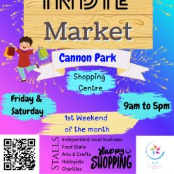 Coventry Indie Market 3rd July Cannon Shopping Park SEE FULL FOR in description